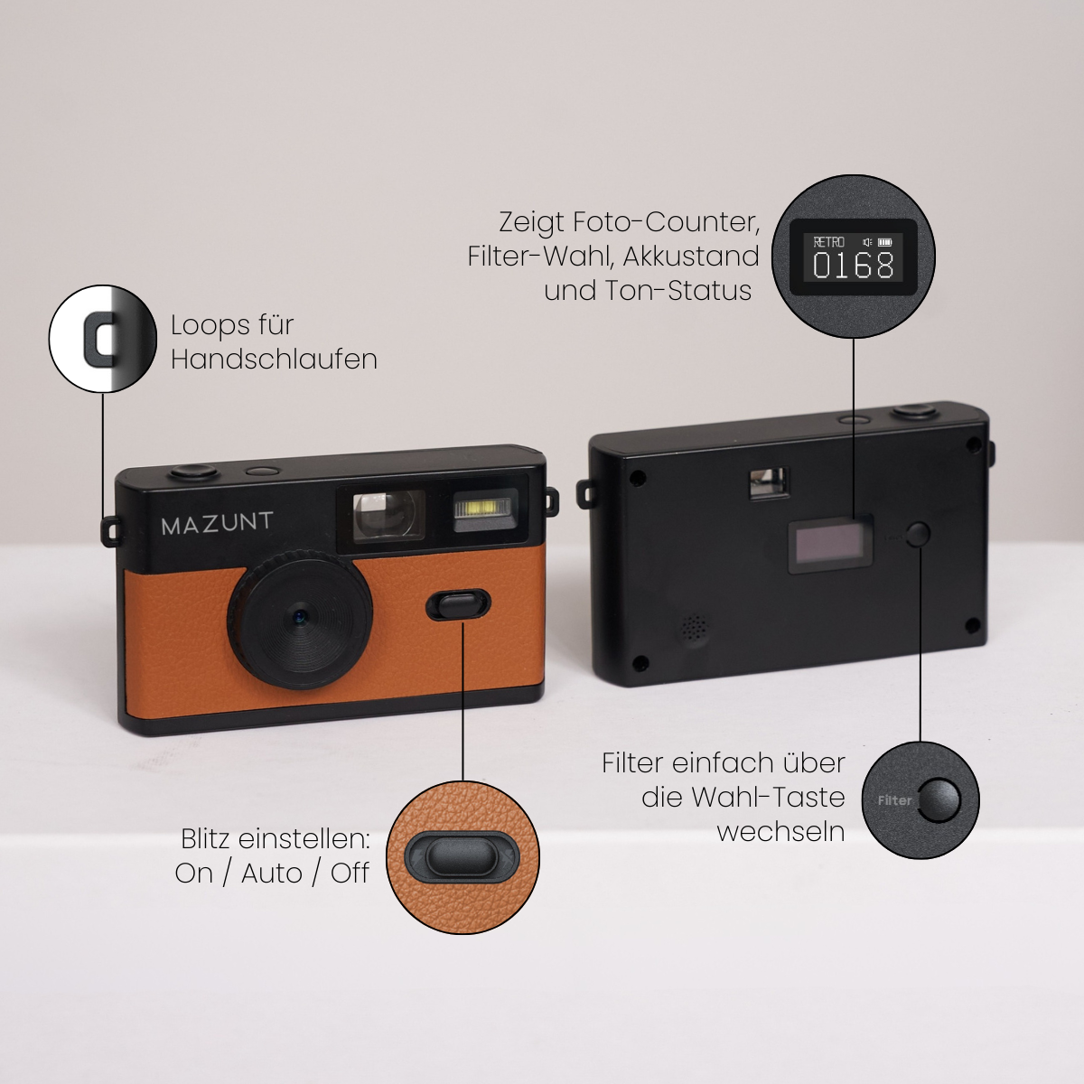 Retro Digitalkamera