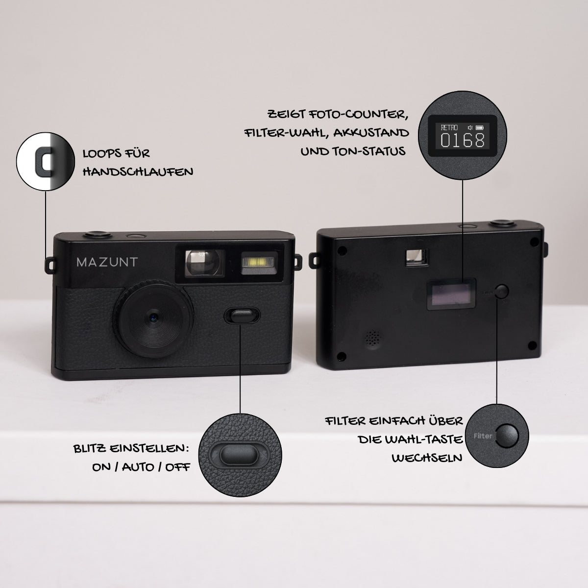Hochzeitsbundle Kamera + Fotoaufgaben